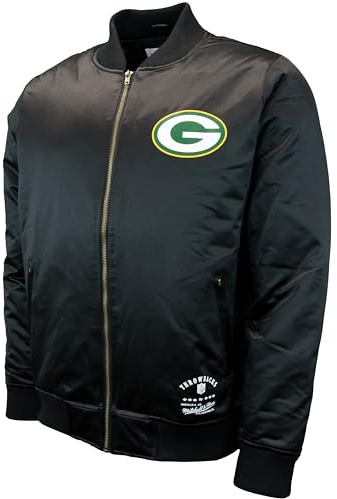 Mitchell & Ness NFL Team Bomber Jacke - Green Bay Packers, L