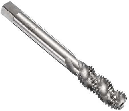 QUARKZMAN Metrisch Gewindeschneider M10 x 1,5 Gewindebohrer HSS6542-1Stk | Hochwertiger Maschinengewindebohrer