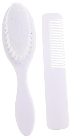 ERINGOGO 1 Set Babymassagekam Borste För Babyhår Babyborste Nyfödd Babyvård Tvättborste Nyfödda Grooming Nödvändigheter Nyfödd Badborste Babymassagekam Hårtvättborste