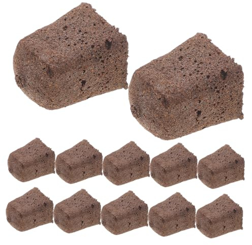 MERRYHAPY Blocs De Démarrage Hydroponiques 1 Pouce 40 Pièces pour Semis Et Culture Hors-Sol Jardinage Culture des Fleurs Biodégradables à Haute Perméabilité