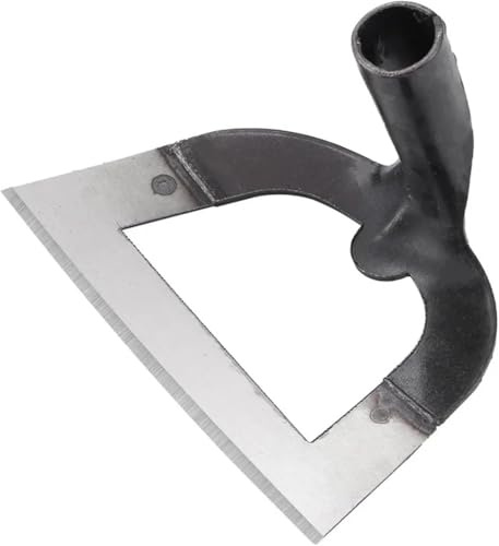 Zappa Cava Diserbo Rastrello La-Risparmio Diserbo E Allentamento Terreno Artefatto Erpice Palmare in Acciaio Zappa Zappa Attrezzi Agricoli Giardinaggio, Natural, 25cm