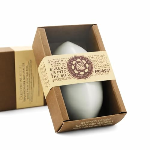 Goat Milk Soap 100g for deep Facial and Body Cleansing, Moisturizing with Glycerin, Rich Foam, Suitable for Gifting, Unisex, Contains Jojoba Oil and Fresh Scent, Suitable for all skin types.