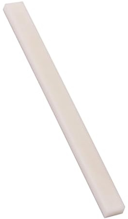 Ersatz Stegsattel aus Knochen für Akustikgitarre, Modell GL800 | Flaches Ersatzteil, Verbessert den Klang, Passend für Gitarrensteg, Instrumentenzubehör für Akustikgitarren