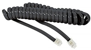 Connectique téléphonie et ADSL Rallonge téléphonique 4/4 RJ9 2 mètres Noir 93665