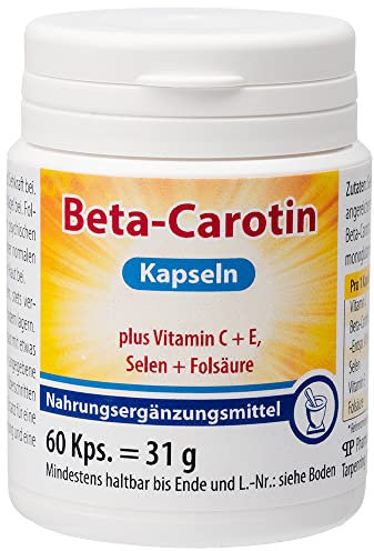 Pharma-Peter BETA CAROTIN + Vitamin C + E, 60 Kapseln