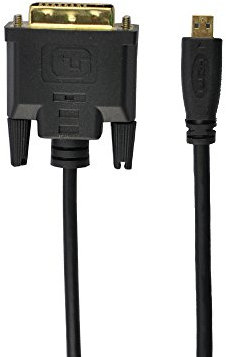 Seadream Micro HDMI Male to DVI(24+1) Male Cable Black (3.3 Feet)