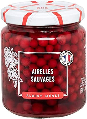 Albert Ménès - Les Condiments - Airelles Sauvages au Naturel 120 g