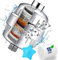 32-Stage Shower Filter with Vitamin C for Hard Water - Multi-Stage Filter Cartridge to Remove Chlorine, Heavy Metals