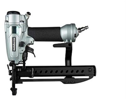 Metabo HPT PRO Finish Stapler, Pro-preferred Pneumatic Power Nailers, Finish Tool for Carpentry & Industrial Uses, All-Metal Key Component, 18 Gauge, 1/4 Crown Staples, Length 1/2 to 1-1/2, N3804A5