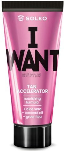 Soleo I Want sunbed bronceado Accelerator (150ml)