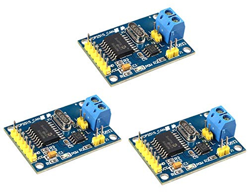 HALJIA MCP2515 CAN-Bus Modul TJA1050 Empfänger SPI Modul kompatibel mit Arduino Raspberry Pi 51 ARM AVR DIY etc.