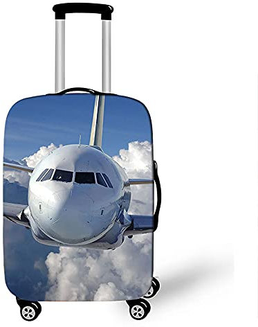 Morbuy Elastisch Kofferhülle Kofferschutzhülle Anti-Kratzer Staubdicht Kofferüberzug Luggage Protector Cover Kofferbezug Reisekofferabdeckung (I,XL)
