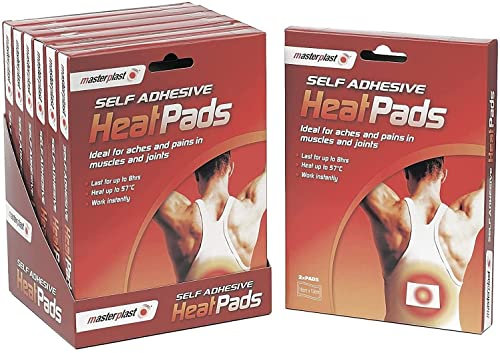 12x Self Adhesive Heat Pads, Lasts 8 Hours [6 Packs x2]