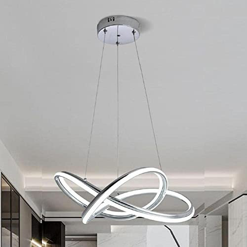 Generico UNIVERSO LAMPADARIO LAMPADA LED MODERNO INTRECCIATO A SOSPENSIONE 60 WATT LUCE BIANCO NATURALE 400K LUCE BIANCO FREDDO 6500K (Bianco Freddo)