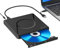 PHIXERO Graveur de DVD Blu-Ray Externe 3D, Lecteur Blu-Ray Portable USB 3.0 avec Fonction de Gravure de Disque de 100 Go et câble USB pour Mac OS, Windows XP/7/8/10, Linux, Vista, PC Portable