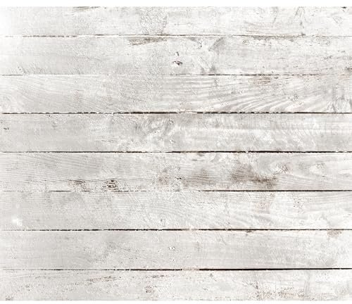 murando - Fototapete Premium-Vlies Bretter Holz, 350x256 cm, Schlafzimmer | Premium-Vliesstoff, Full HD Druck, hochwertige Verarbeitung fürs Wohnzimmer, schnelle Montage, lichtbeständig, geruchsfrei