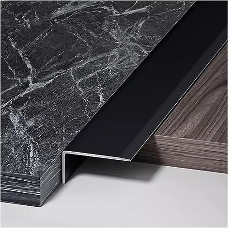 Treppenkantendekoration Aus Aluminiumlegierung, Kantenschutz For Gartentreppen, Sicherheitsstufendekoration For Treppen Aus Holz Und Metall Im Innen- Und Außenbereich ( Color : Color-3 , Size : W 35mm