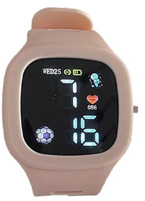 Orologio Intelligente Per Bambini | Orologio Fitness Tracker Per Bambini Con Frequenza Cardiaca | Orologi Intelligenti Fitness Donna | Orologi Per Bambini Impermeabili In Silicone Per Ragazze Ragazzi