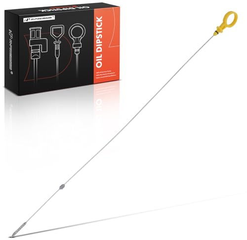 A-Premium V8 6.6L Engine Oil Dipstick Compatible with Chevrolet, GMC Models - Silverado Sierra 2500 HD 2001-2006, Silverado Sierra 3500 Classic 2007, Engine Oil Measuring Rod Dip Stick