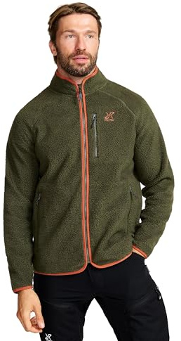 RevolutionRace Canyon Full-Zip Pile Fleece für Herren, Outdoor Fleecejacken perfekt für Wanderungen und Outdoor-Abenteuer