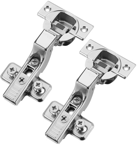 2er Set BLUM Topfband Innenanschlag 71B3750 110° | mit Schließautomatik inkl. Montageplatte 173L8100 und Systemschrauben