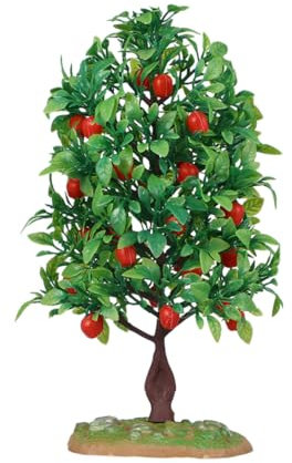 IMIKEYA Modèle d'arbre Fruitier Artificiel Miniature Plastique Ornement De Scène Architecturale Arbre Décoratif Réaliste pour Maquette Décoration Et Sécurisée