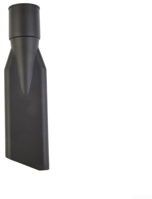 Aspiradora Herramienta para hendiduras de boca plana Accesorio de cabeza de succión de 44 mm Boquilla de diámetro de interfaz para aspiradora industrial Capacidad 30-90L Negro Espacio estrecho