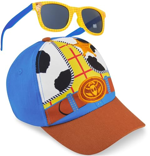 Paw Patrol | Minions basebollkeps och solglasögonset för pojkar, cool barnkeps med UV 400 barnsolglasögon, sommarpresenter för pojkar, Multi Woody, one size