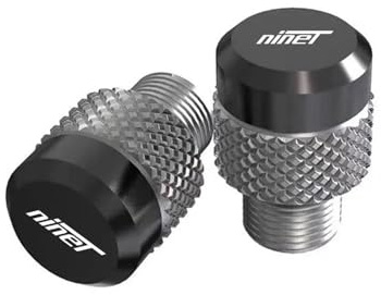Pieza de Motocicleta Tornillos Aluminio M10 X 1,25 para Motocicleta Pernos Tapones para Espejos Tapas para BMW R Nine T Pure /5 Y para Scrambler Urban G/S 2021, 2022 2023(Grey)
