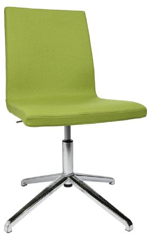 Topstar SEA190L55 Konferenz- und Besucherstuhl Sitness Cube, Bezugsstoff Grün