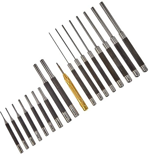 BGS 1695 | Splintentreiber-Satz | 100 - 150 - 200 mm | 1,5 - 9,5 mm | inkl. Körner | 18-tlg.