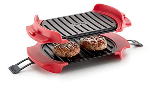 Lékué Microwave Grill, Red, Steel