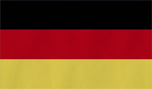 Flagge Großformat 250 x 150 cm wetterfest Fahne in 16 verschiedenen Ausführungen mit Ösen Farbe Deutschland