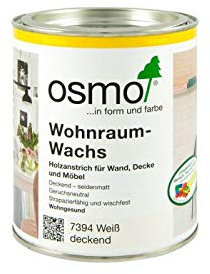 Osmo Wohnraum-Wachs Weiß Deckend 5,00 l - 13100235