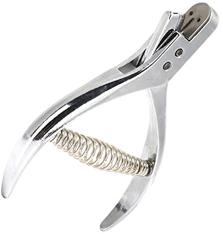 Uhrenlochzange, Uhrenreparaturwerkzeug aus Stahl Uhrenreparaturzubehör 4,13 Zoll Lochzange für Uhrenarmband