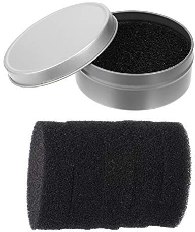 1 Set Makeup Sponge Tools Face Sponge for Makeup Dry Makeup Cleaner Sponges for Cleaning Cosmetic Sponge Eye Shadow Blush Removals Activated Carbon Sponge Brush Makeup Remover
