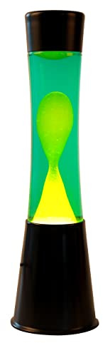 I-TOTAL -Lámpara de lava iluminante colorada (Green/Yellow)