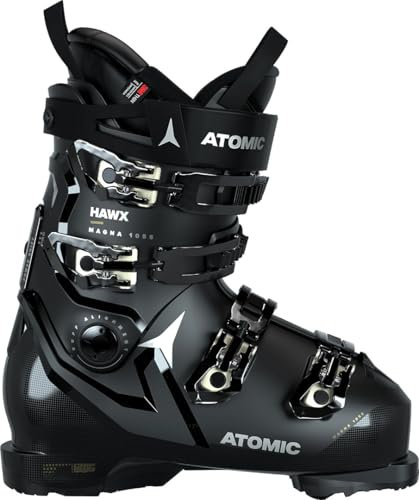 ATOMIC HAWX Magna 105 S W GW, Botas de esquí Mujer, Black/Gold, 37 EU