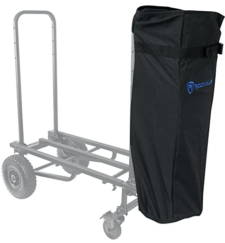 Rockville CART-STAND-BAG 600D Polyester Tripod/Mic/Speaker Stand Bag, Rain-Resistant, Quick-Release Buckle, Spacious Design, for DJs and Musicians