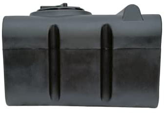 Varile Dricksvattentank på 100 liter, svart, BPA-fri, integrerad mässingsgänga på 3/4 tum, tillverkad i EU, livsmedelssäker