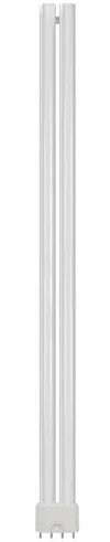 Crompton Lamps LED PLL 24W 2G11 Single Turn L-Type Direct to Mains (55W Equivalent) 3000K Warm White Opal 3100lm 4-Pin Push Fit Light Bulb