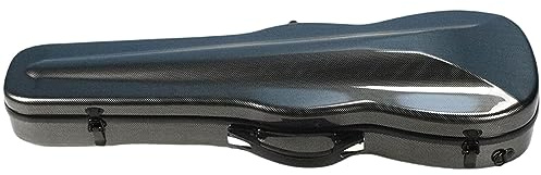 ZoRHac Geigenkoffer, professioneller wasserdichter Geigenkoffer in voller Größe, hart und superleicht, mit doppelten Schultergurten(Size:3/4)