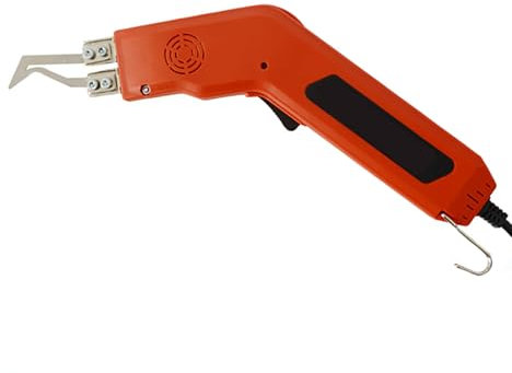 LHQYA Herramientas De Corte Textiles De Espuma Termofusible, Cuchillo Caliente Eléctrico Cortador Espuma con Diferentes Cuchillas, 600-650℃ En 5-8 Segundos/fácil De Usar/Superficies Corte Plano