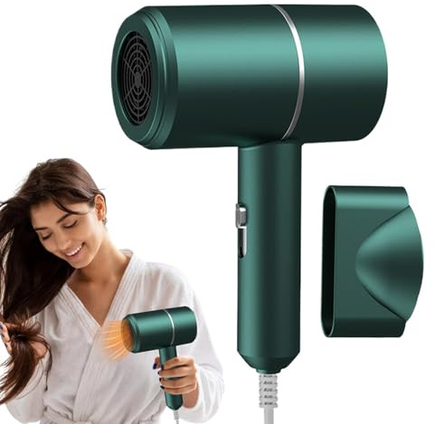 asciugacapelli da viaggio pieghevole, manico pieghevole | asciugacapelli ad asciugatura rapida per hotel e casa