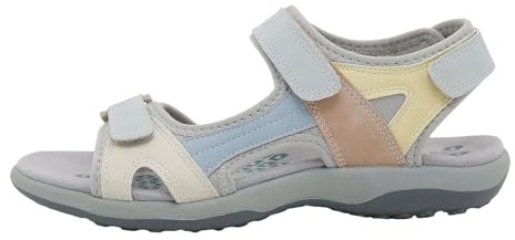 Genérico Sandalias Mujer Comodas Y Bonitas Sandalias Deportivas ortopédica para Mujer Moda Zapatos con Punta Abierta cuña Lavable de Verano Zapatos para Caminar
