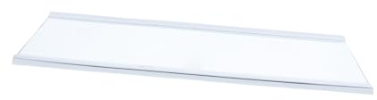 SOPOTUTU Estante de Aleación para Capacidad Refrigerador de Alta Templado Vidrio del Reemplazo de Carga Material y Adecuado para Estantes de Cocina y Librerías