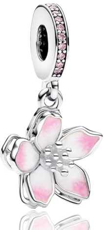 QOAUPO 925 Sterling Silber Charms Anhänger - Schmetterling Herz Charm für Frauen Halskette & Armband Schmuck | Mutter Geschenk