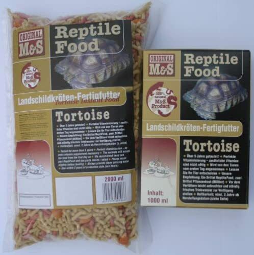 M&S Reptilien Reptile Food Tortoise 2000 ml