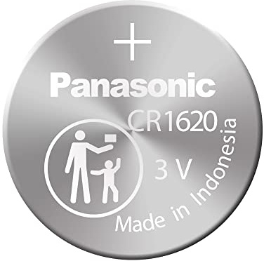 Panasonic Pile Bouton CR 1620 3 V 1200 pc(s) 75 mAh Lithium CR1620