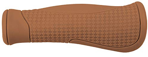M-Wave Unisex - Adult Cloud Base 2 Bicycle Grip, Comfort and Ergonomic, Good Grip, 130 mm Length, Brown
